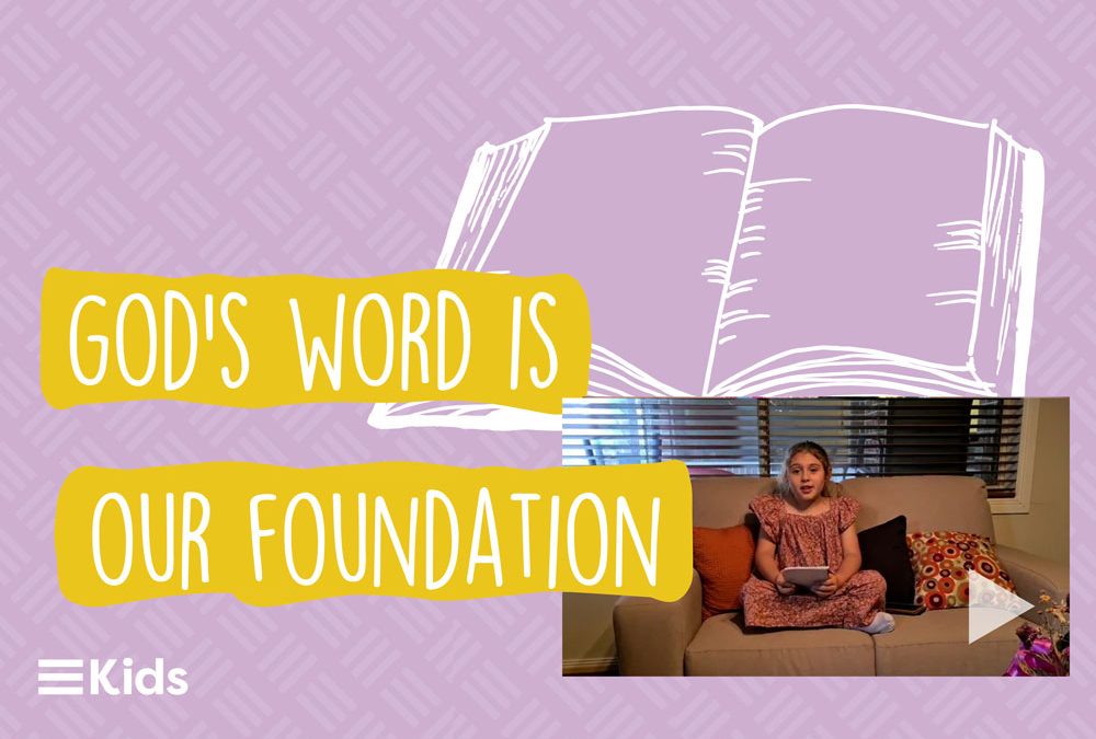 Gabriella Shares a Devotion from Hebrews 11:1 #OurFoundation